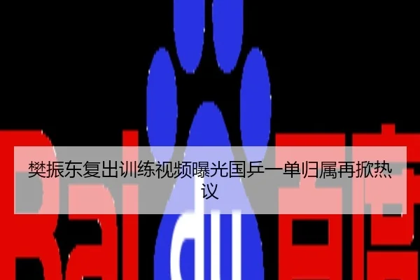 樊振东复出训练视频曝光国乒一单归属再掀热议